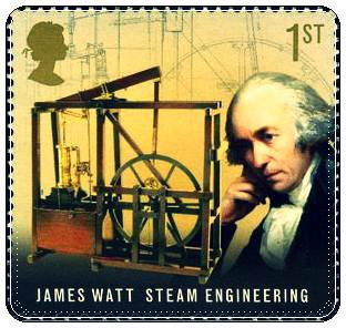 Industrial-Revolution--James-Watt-steam-engineering