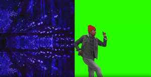 green-screen